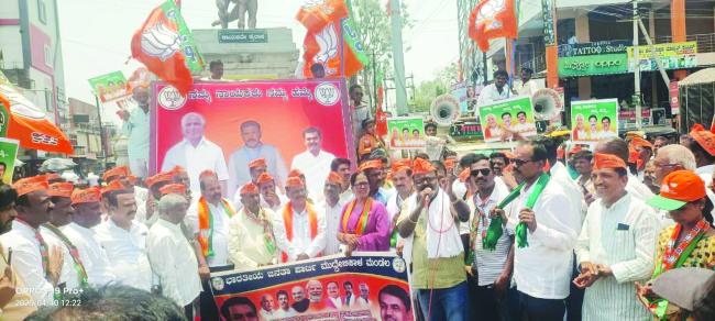 ರಾಜ್ಯದಲ್ಲಿ ಬಿಜೆಪಿ ಪ್ರಭಲವಾಗಲು ಮಾಜಿ ಮುಖ್ಯಮಂತ್ರಿ ಯಡೀಯೂರ​‍್ಪನವರು ಕಾರಣ: ಸಿದ್ದರಾಜ ಹೋಳಿ