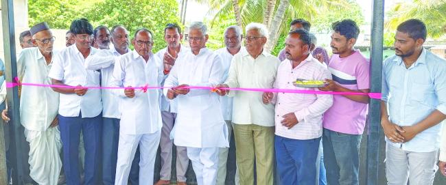 ಜುಗೂಳದಲ್ಲಿ ಹನುಮಾನ ಮಂದಿರದ ಮೇಲ್ಛಾವಣಿ ಉದ್ಘಾಟನೆ ಮಂದಿರದ ಅಭಿವೃದ್ಧಿಗೆ ಸದಾ ಬದ್ಧ: ಶ್ರೀಮಂತ ಪಾಟೀಲ