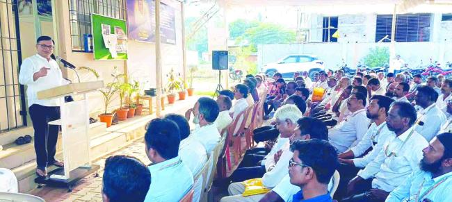 ಮಾನವೀಯ ಧರ್ಮದ ಉಳಿವಿಗೆ ಕಾಂಗ್ರೆಸ್ ಹೋರಾಟ ನಡೆಸಿದೆ: ಶಾಸಕ ಮಾನೆ 