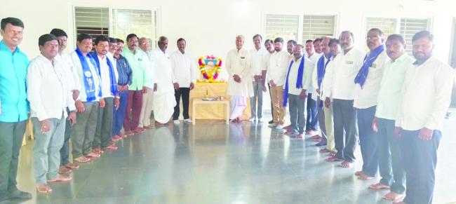 ಕಾಂಗ್ರೆಸ್ ಕಛೇರಿಯಲ್ಲಿ ಡಾ.ಅಂಬೇಡ್ಕರ್ ಜಯಂತಿ ಆಚರಣೆ