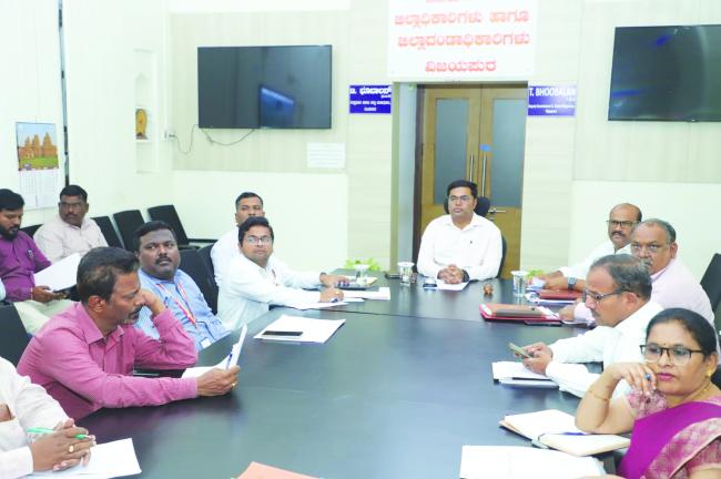 ಜಿಐಎಸ್ ಆಧಾರಿತ ಮಹಾಯೋಜನೆ ಸಿದ್ಧಪಡಿಸಲು ಸಮಗ್ರ ಮಾಹಿತಿ ಒದಗಿಸಿ: ಟಿ.ಭೂಬಾಲನ್  