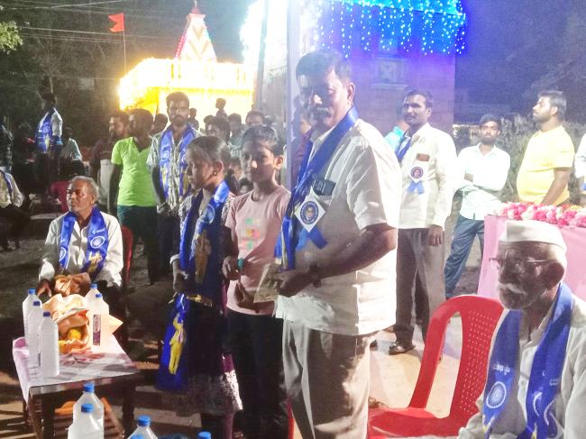 ಎಸ್‌ಸಿ, ಎಸ್‌ಟಿ ಕಾಲನಿ ಇಂದಿರಾನಗರದಲ್ಲಿ ಅಂಭೆಡ್ಕರ ಜಯಂತಿ ಆಚರಣೆ 