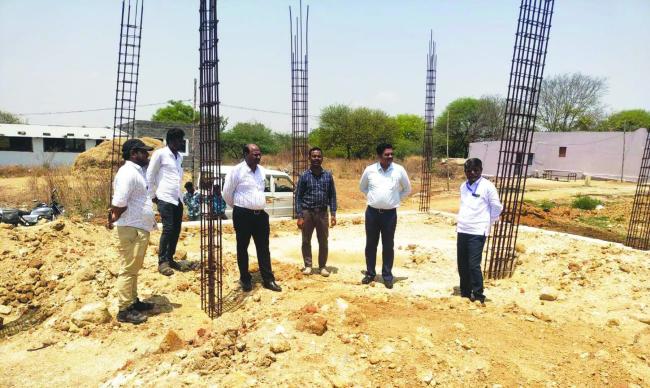 ಮಕ್ಕಳ ಪಾಲನಾ ಸಂಸ್ಥೆಗಳ ಕಟ್ಟಡ ನಿರ್ಮಾಣ ಸ್ಥಳಕ್ಕೆ ರಾಜ್ಯ ಮಕ್ಕಳ ಹಕ್ಕುಗಳ  ರಕ್ಷಣಾ ಆಯೋಗದ ಸದಸ್ಯ ಶೇಖರಗೌಡ ರಾಮತ್ನಾಳ ಭೇಟಿ: ಪರೀಶೀಲನೆ 