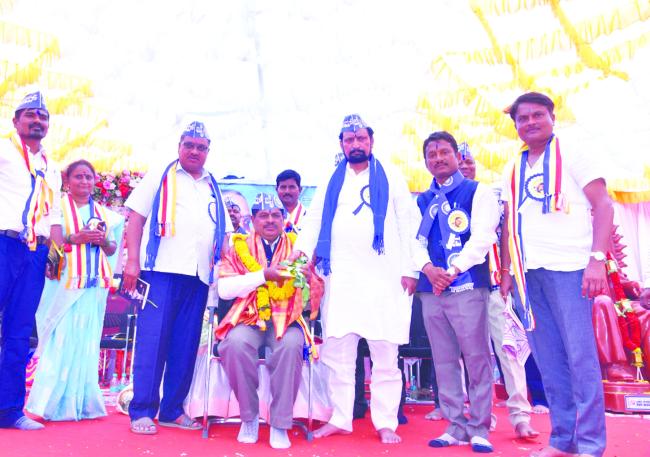 ಬಸವರಾಜ ಯಾದಗೆ ಸನ್ಮಾನ 