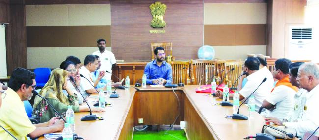 ಬಸವ ಜಯಂತಿ ಕಾರ್ಯಕ್ರಮ ಒಳ್ಳೆಯ ರೀತಿಯಲ್ಲಿ ಆಯೋಜನೆ ಮಾಡೋಣ- ಅಪರ ಜಿಲ್ಲಾಧಿಕಾರಿ ಸಿದ್ರಾಮೇಶ್ವರ 