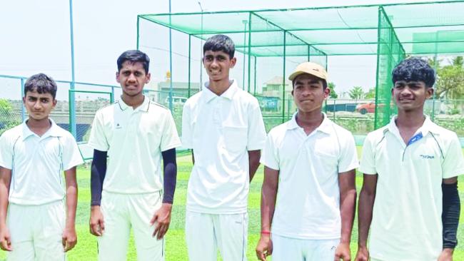 ಕ್ರಿಕೆಟ್ ತಂಡಕ್ಕೆ ಹಾವೇರಿ ಐವರ ಆಯ್ಕೆ 