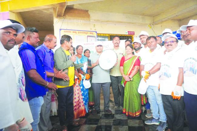 ರೋಗ ಮುಕ್ತ ಸಮಾಜ ನಿರ್ಮಾಣಕ್ಕೆ ಶಾಸಕ ಮಾನೆ ಕರೆಯಿ 