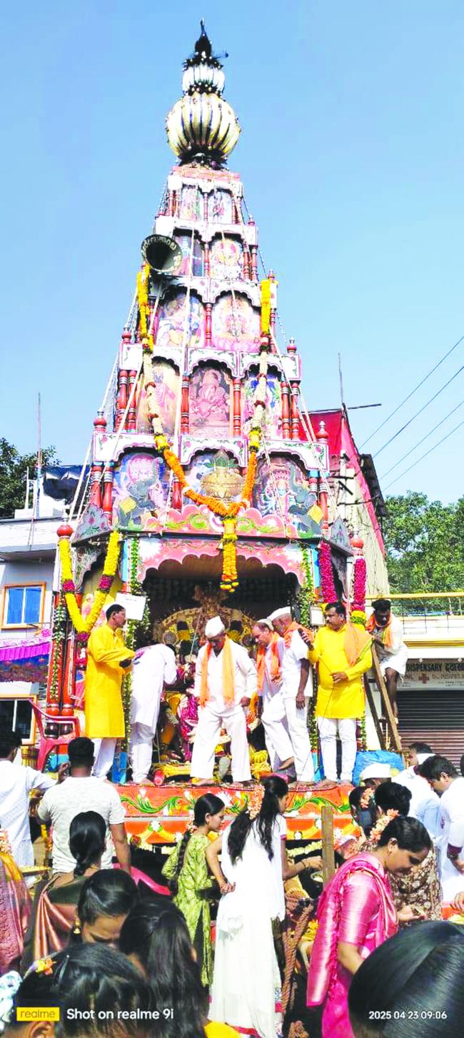 ಮಹಾಲಕ್ಷ್ಮೀ,ದೇವಿ ರಥೋತ್ಸವಕ್ಕೆ ಚಾಲನೆ