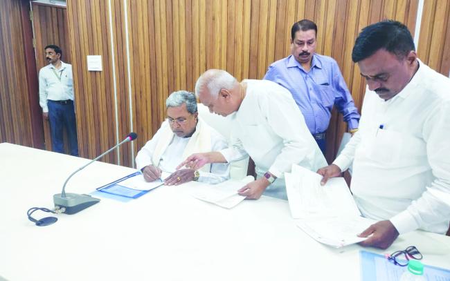 ಬಸವೇಶ್ವರ ಏತ ನೀರಾವರಿ ಕಾಮಗಾರಿ ಪೂರ್ಣಗೊಸಲು ಅನುದಾನ ನೀಡಿ  ಮುಖ್ಯಮಂತ್ರಿ ಸಿದ್ದರಾಮಯ್ಯನವರಿಗೆ ಶಾಸಕ ರಾಜು ಕಾಗೆ ಮನವಿ 