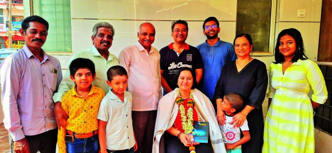 ಯುಪಿಎಸ್‌ಸಿ  ಪರೀಕ್ಷೆಯಲ್ಲಿ 206ನೇ ಸ್ಥಾನ ಪಡೆದ ಡಾ.ಇಶಿಕಾ ಸಿಂಗ್ ಅವರಿಗೆ ಸನ್ಮಾನ ಕಾರ್ಯಕ್ರಮ