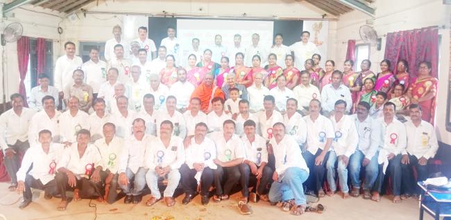 ಐಟಗುರುಗಳನ್ನು ನೆನೆದು ಅವರಿಗೆ ವಂದನೆ ಅರ​‍್ಿಸುವದು ಮಹಾ ಕಾರ್ಯ :ಚಿದಾನಂದ ಶ್ರೀ 