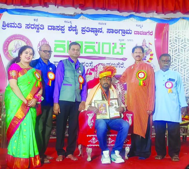 ಸರಸ್ವತಿ ಸಾಧಕಸಿರಿ ರಾಷ್ಟ್ರ ಪ್ರಶಸ್ತಿ ಪಡೆದ: ನಾಗರಾಜ ಭಜಂತ್ರಿ 