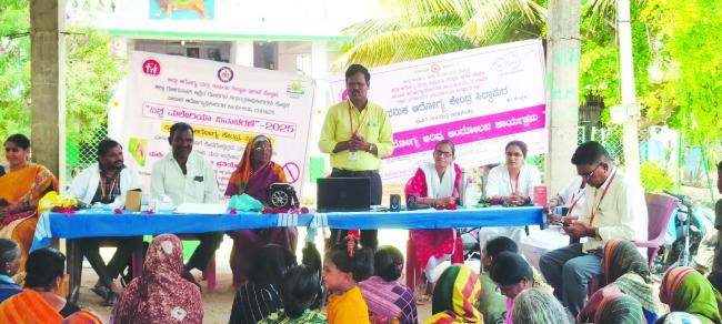 ಶಿಶುಗಳಿಗೆ 12 ಮಾರಕ ರೋಗಗಳ ವಿರುದ್ಧ ತಪ್ಪದೇ ಲಸಿಕೆ ಹಾಕಿಸಿ: ಶಿವಾನಂದ ವ್ಹಿ.ಪಿ. 