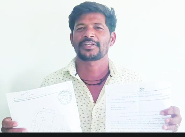 ನಕಾಶೆದಲ್ಲಿನ ರಸ್ತೆಯನ್ನು ಪುನರಾರಂಭ ಮಾಡದಿದ್ದರೆ ಧರಣಿ ಸತ್ಯಾಗ್ರಹ: ಜಾಧವ ಎಚ್ಚರಿಕೆ  