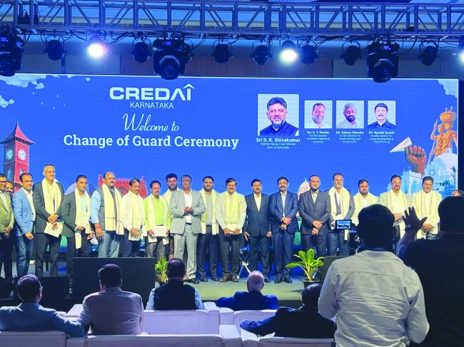 ಕ್ರೇಡೈ ಸಂಸ್ಥೆಯ ನೂತನ ಪದಾಧಿಕಾರಿಗಳ ಪದಗ್ರಹಣ 