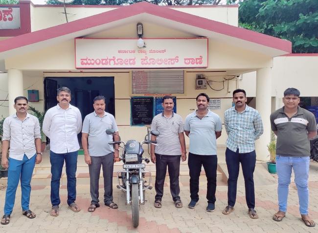 ಅಂಬೇಡ್ಕರ ಓಣಿಯಲ್ಲಿ ಕಳ್ಳತನವಾಗಿದ್ದ ಬೈಕ್ ಪತ್ತೆ   