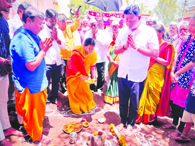 ಗ್ರಾಮೀಣ ಕ್ಷೇತ್ರವನ್ನು ಮಾದರಿ ಮಾಡುವುದೇ ನನ್ನ ಕನಸು: ಸಚಿವೆ ಹೆಬ್ಬಾಳಕರ್