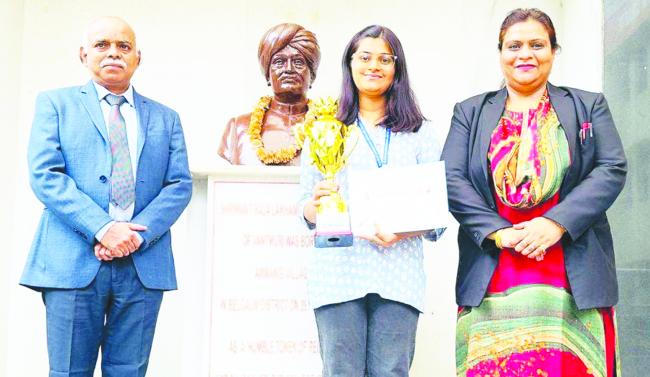 ವಲಯ ಮಟ್ಟದ ಯುವೋತ್ಸವ: ಸಂಚಿತಾಗೆ ಬಹುಮಾನ