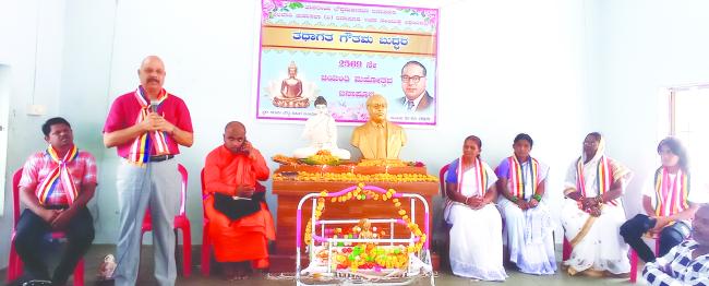 ಭಗವಾನ್ ಬುದ್ಧರ ಸಂದೇಶಗಳನ್ನು ನಮ್ಮ ಯುವ ಪೀಳಿಗೆ ಪಾಲಿಸುವಂತಾಗಬೇಕು: ಘಟ್ಟಿ 