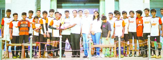 ಅಮೋದ್‌ರಾಜ್ ಸ್ಪೋರ್ಟ್‌ ಅಕಾಡೆಮಿ ಕ್ರೀಡಾಪಟುಗಳಿಗೆ ಪ್ರೋತ್ಸಾಹ: ಜಿತೇಂದ್ರ ಪುರೋಹಿತ್    