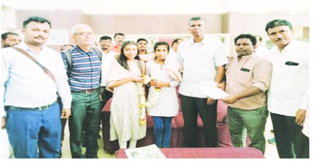 ವಿದ್ಯಾರ್ಥಿನಿಯರು ಸಿಇಟಿ ಪರೀಕ್ಷೆಯಲ್ಲಿ ಸಾಧನೆ