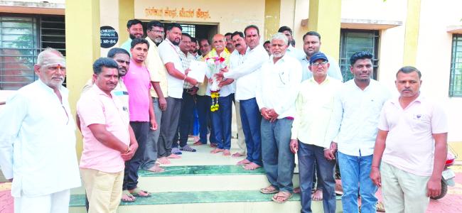 ಅಣ್ಣಾಸಾಬ ಕೃಷ್ಣಾಜಿ ಹೆರವಾಡೆ ಅವಿರೋಧ ಆಯ್ಕೆ 