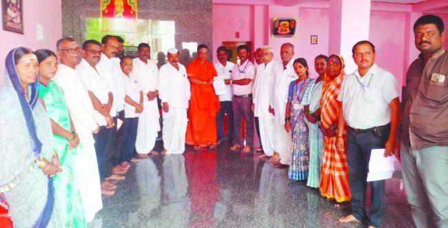 ಜಡಿಮಠ ದೇವಸ್ಥಾನ ಅಭಿವೃದ್ಧಿಗೆ 1ಲಕ್ಷ ರೂ ಸಹಾಯಧನ