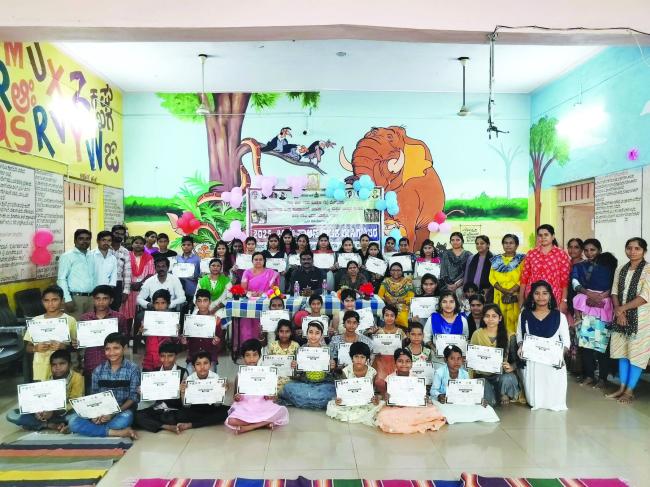 “ಬೇಸಿಗೆ ಶಿಬಿರ” ಸಮಾರೋಪದಲ್ಲಿ ಎಳೆನಾಗಪ್ಪ ಹೇಳಿಕೆ ಮಕ್ಕಳಲ್ಲಿನ ಪ್ರತಿಭೆಗಳು ಹೊರಹೊಮ್ಮಲಿ 