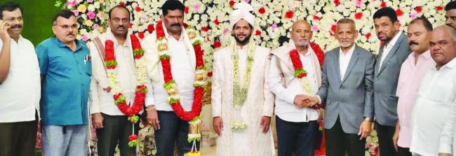 ಅಫ್ಜಲ್ ಪಟೇಲ್‌ರ ಸುಪುತ್ರಿಯ ಮದುವೆ ಗಣ್ಯರ ತಂಡ ಭಾಗಿ 