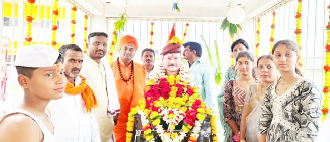 ವೀರಯೋಧ ದಿ. ರಾಜಶೇಖರ ಗೋಟ್ಯಾಳ ರವರ ಮೂರ್ತಿ ಪ್ರತಿಷ್ಠಾಪಣೆ