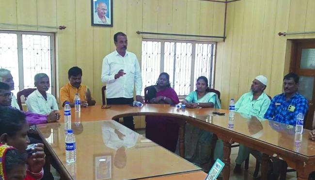 ಸ್ಲಂ ಜನರ ಬೇಡಿಕೆಗಳಿಗೆ ಆದ್ಯತೆ ನೀಡಬೇಕೆಂದು ಪದಾಧಿಕಾರಿಗಳು ಹಕ್ಕೋತ್ತಾಯ 