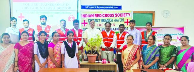 ಜಿ. ಎಚ್‌. ಕಾಲೇಜಿನಲ್ಲಿ ಪ್ರಥಮ ಚಿಕಿತ್ಸಾ ಜಾಗೃತಿ 