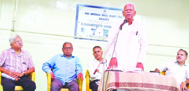 ರಾವಬಹದ್ದೂರರ ಸಾಹಿತ್ಯ ಮುಂದಿನ ಪೀಳಿಗೆಗೂ ತಿಳಿಯಬೇಕಿದೆ: ಶ್ರೀಕಾಂತ ಕುಲಕರ್ಣಿ 