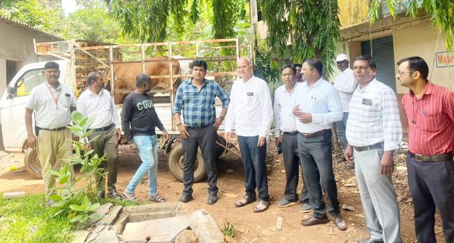 13 ಆಕಳು ವಿವಿಧ ಗೋಶಾಲೆಗಳಿಗೆ ಸ್ಥಳಾಂತರ 