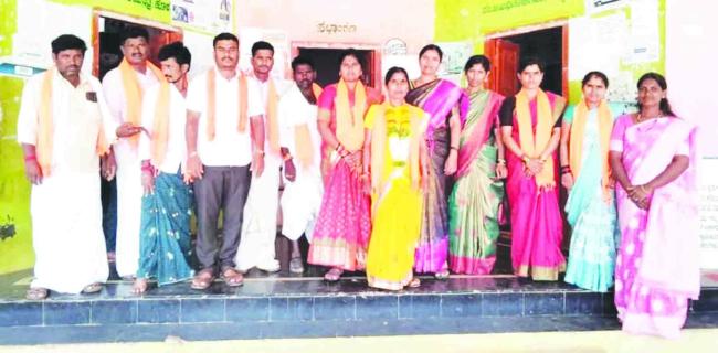 ಕಾಲ್ವಿ ಗ್ರಾ.ಪಂ.ಅದ್ಯಕ್ಷರಾಗಿ ಶಾಂತವ್ವ ಆಯ್ಕೆ  