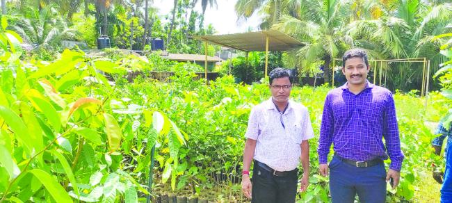 ಡಿ.ಎಫ್‌.ಓ ಮಂಜುನಾಥ ನಾವಿ 73ಕಿ.ಮೀ. ರಸ್ತೆ ಬದಿ ಗಿಡ ಬೆಳಸಿದ ಸಾಧನೆ  