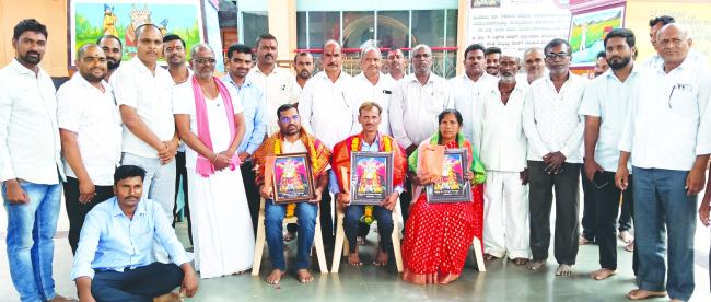 ಉಮರೇ, ಗಲಗಲಿ, ಶಾಮಲಾದೇವಿ ಶಿವಯ್ಯಗೆ ಸನ್ಮಾನ 