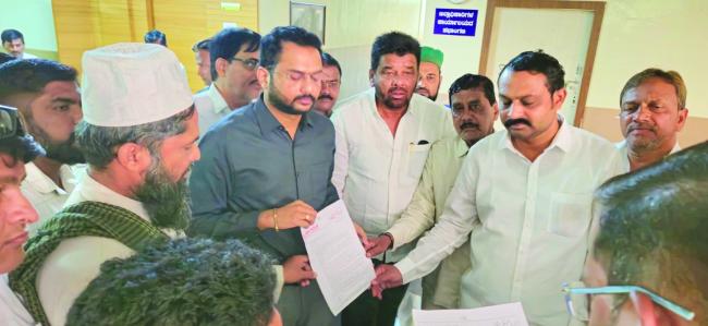 ವಕ್ಫ್‌ ಕಾಯ್ದೆ ತಿದ್ದುಪಡಿ ರದ್ದುಪಡಿಸಲು ಒತ್ತಾಯಿಸಿ ಕೊಪ್ಪಳದಲ್ಲಿ ಪ್ರತಿಭಟನೆ