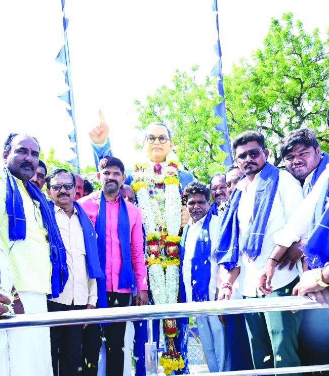 ಅಂಬೇಡ್ಕರ್ ಅವರ ಆಶಯದಂತೆ ಒಳ್ಳೆಯ ಭವಿಷ್ಯ ಕಟ್ಟಿಕೊಳ್ಳಲು ಮುಂದಾಗಿ: ಶಾಸಕ ಜೆ.ಎನ್‌.ಗಣೇಶ 