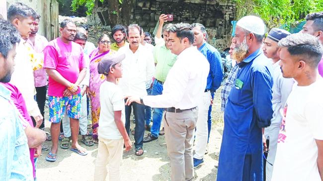 ಜಿಲ್ಲಾಧಿಕಾರಿಗಳಿಂದ ವಿವಿಧ ಕಾಮಗಾರಿಗಳ ಪರೀಶೀಲನೆ 
