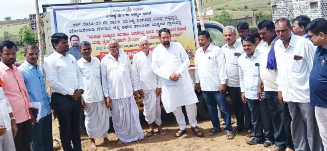 ಕೊನಿ ಕಟ್ಟಡ ಕಾಮಗಾರಿಗೆ ಲಕ್ಷ್ಮಣ ಸವದಿ ಚಾಲನೆ 