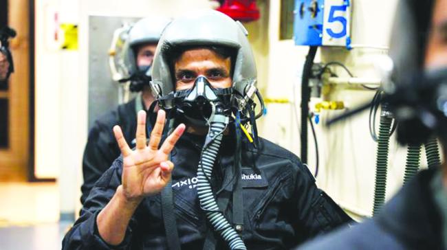 ಅಂತರಿಕ್ಷಯಾನ ಕೈಗೊಂಡ 2ನೇ ಭಾರತೀಯ ಹೆಗ್ಗಳಿಕೆಗೆ ಪಾತ್ರರಾದ ಶುಭಾಂಶು 