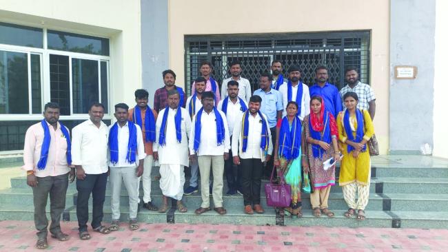 ದಲಿತ ಸಂಘರ್ಷ ಸಮಿತಿ ತಾಲೂಕು ಪದಾಧಿಕಾರಿಗಳ ಆಯ್ಕೆ  