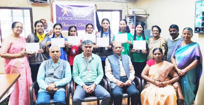  ಚಿತ್ರಕಲಾ ಸ್ಪರ್ಧೆ: ವಿಜೇತರಿಗೆ ಪ್ರಮಾಣ ಪತ್ರಗಳ ವಿತರಣೆ