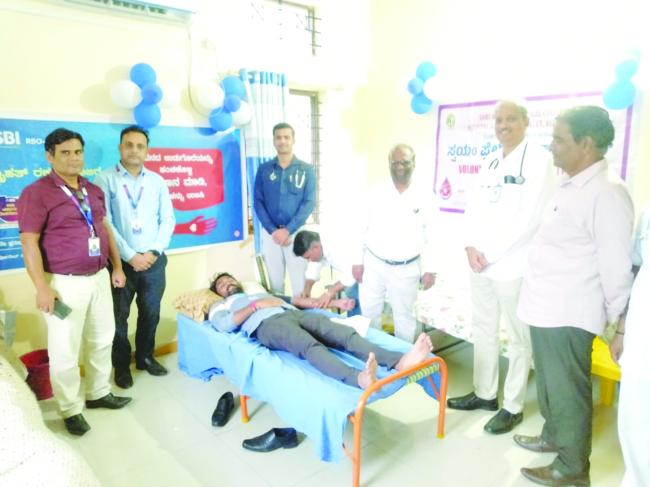 ಉಚಿತ ಅರೋಗ್ಯ ತಪಾಸಣೆ : ರಕ್ತದಾನ, ದೇಹದಾನ, ನೇತ್ರದಾನ ಶಿಬಿರ 