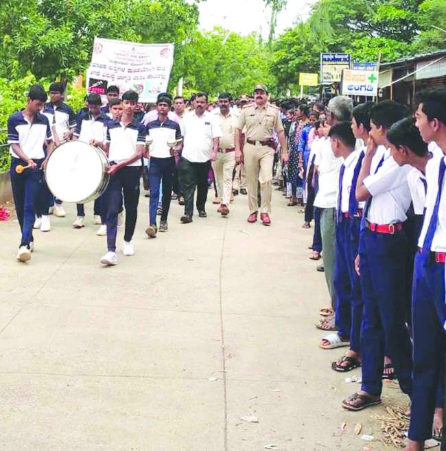 ಮಾದಕ ಸೇವನೆ ಜೀವನಕ್ಕೆ ಮಾರಕವಾಗಲಿದೆ: ತಹಶಿಲ್ದಾರ ಕಟ್ಟಿಮನಿ 