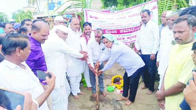 ಗ್ರಾಮೀಣ ರಸ್ತೆಗಳ ಸುಧಾರಣೆಗೆ ಆದ್ಯತೆ: ಶಾಸಕ ರಾಜುಗೌಡ 
