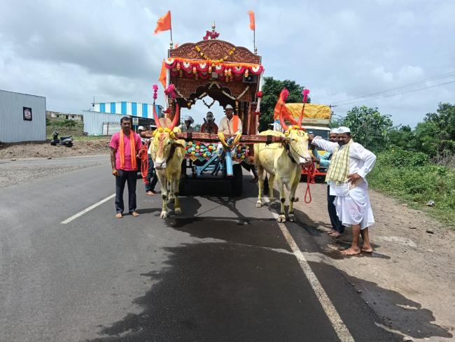 ವಿಠ್ಠಲ-ರುಕ್ಮೀಣಿ ದರ್ಶನಕ್ಕಾಗಿ ಪಾದಯಾತ್ರೆ 
