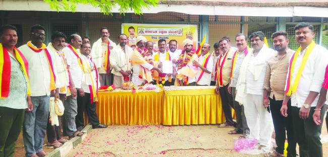 ಕರವೇ ತಾಲೂಕಾಧ್ಯಕ್ಷರಾಗಿ ವೆಂಕಟರಮಣ ನೇಮಕ 