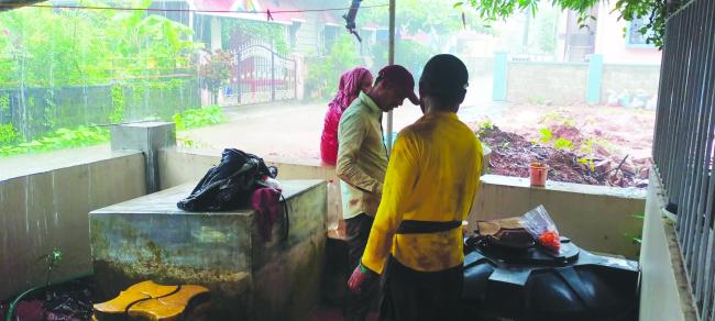 ಕರಾವಳಿಯಲ್ಲಿ ಹೆಚ್ಚಿದ ರಭಸದ ಗಾಳಿ ಮಳೆ   